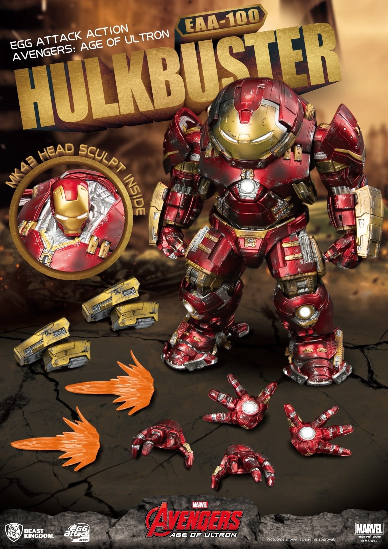 Hulkbuster Iron Man Armor has Arrived from Beast Kingdom 