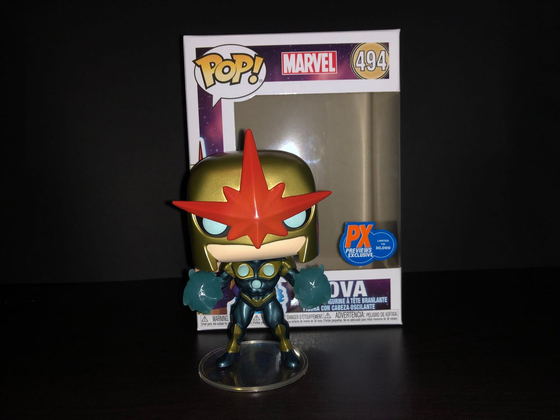 Nova Lights up the Night with PX Exclusive Funko Pop [Review]