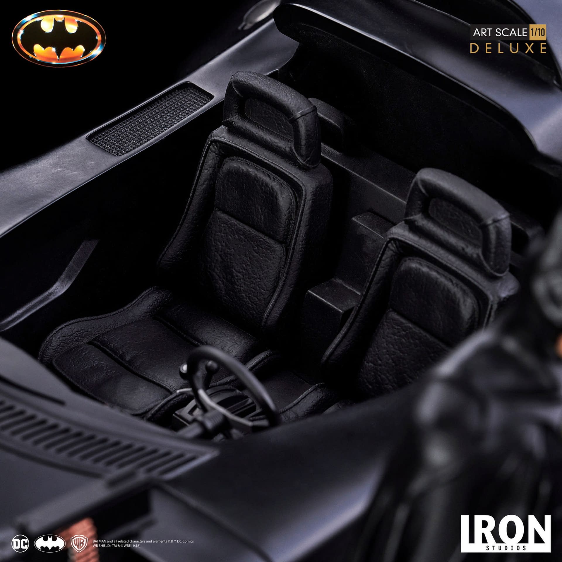 "Batmobile 89" Hits the Streets Again With New Iron Studios Art Scale