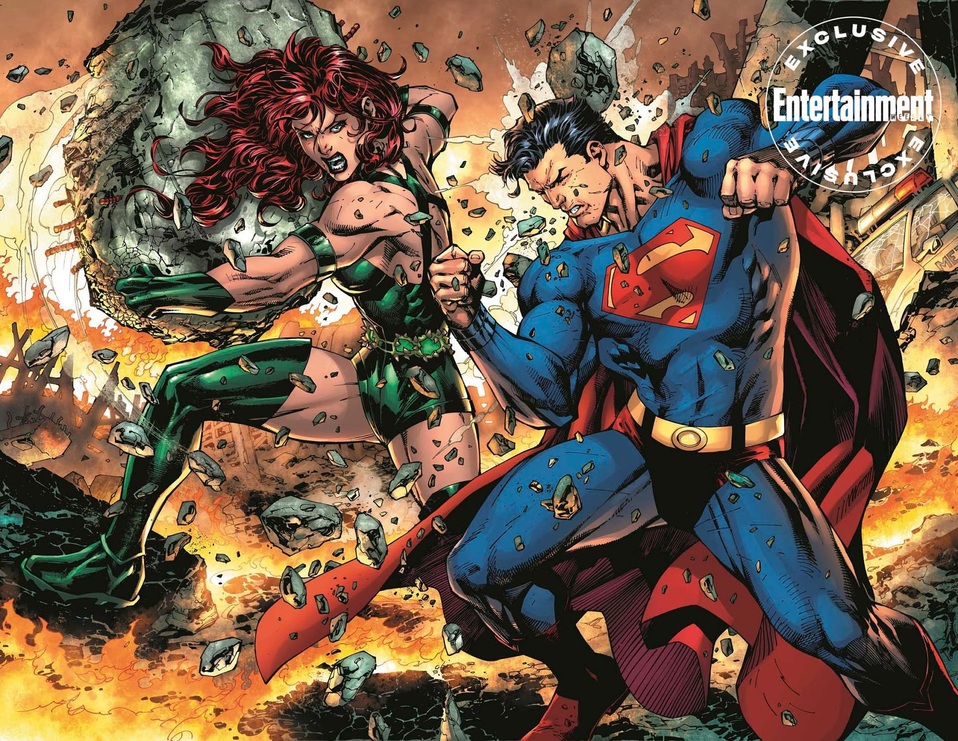 First Look at Jim Lee's Art from Legion of Superheroes, DC's Answer to Burning Amazon Rainforests