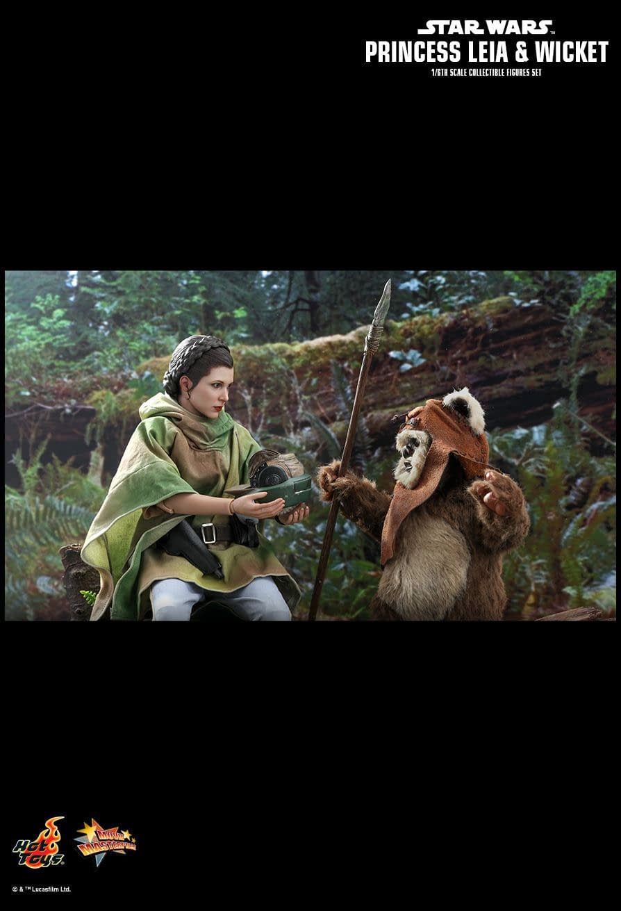 Return of the Jedi's Leia and Wickett come to life with Hot Toys