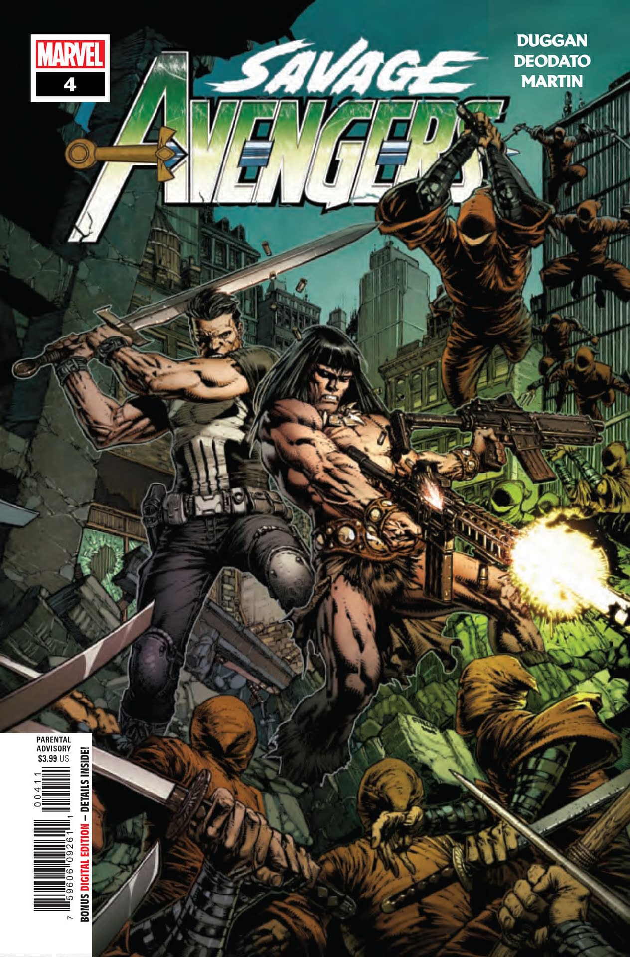 Killing a God in Savage Avengers #4 [Preview]