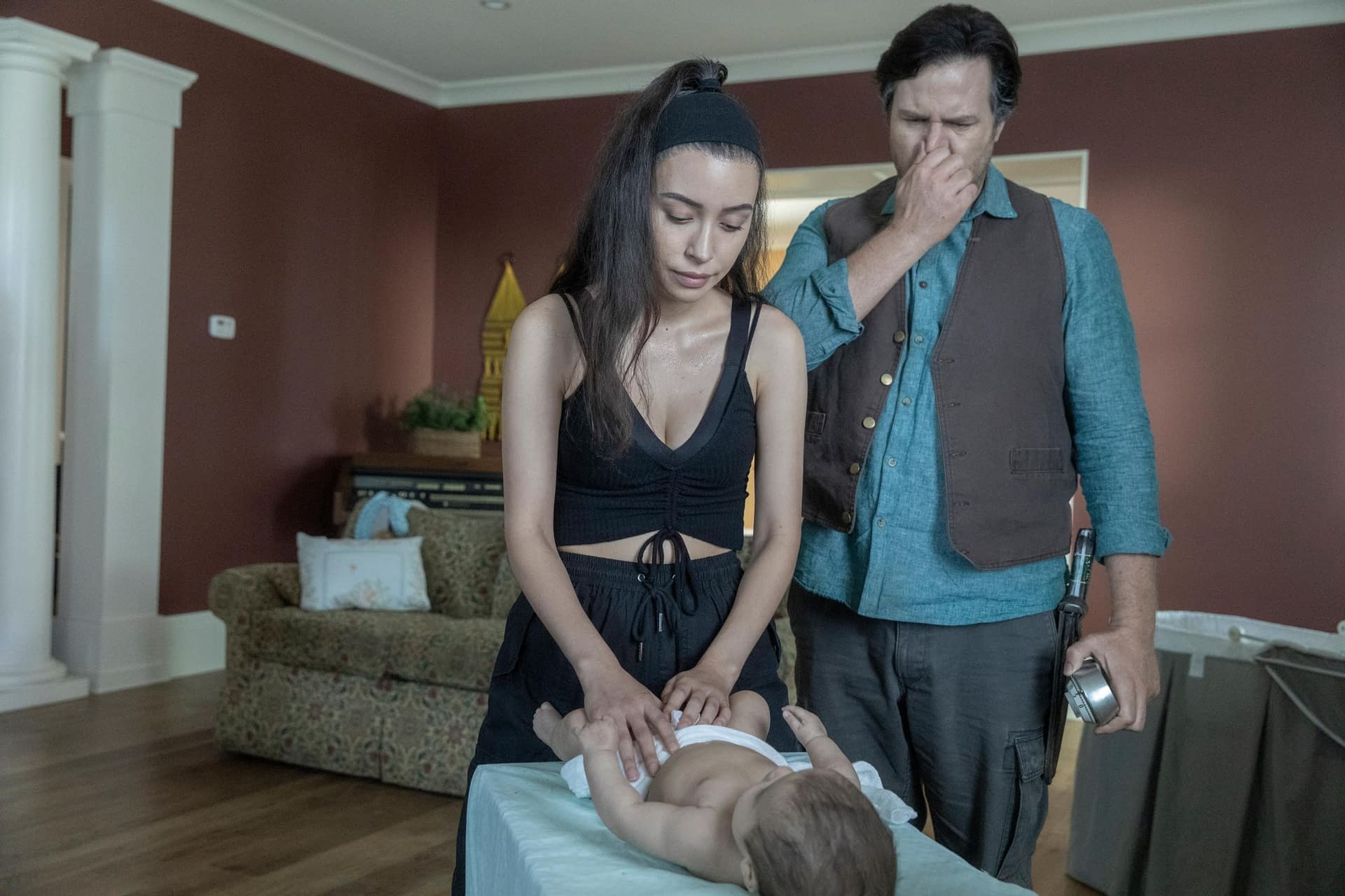 "The Walking Dead" Season 10: Our First Look at Rosita's Baby Girl Coco [IMAGES]