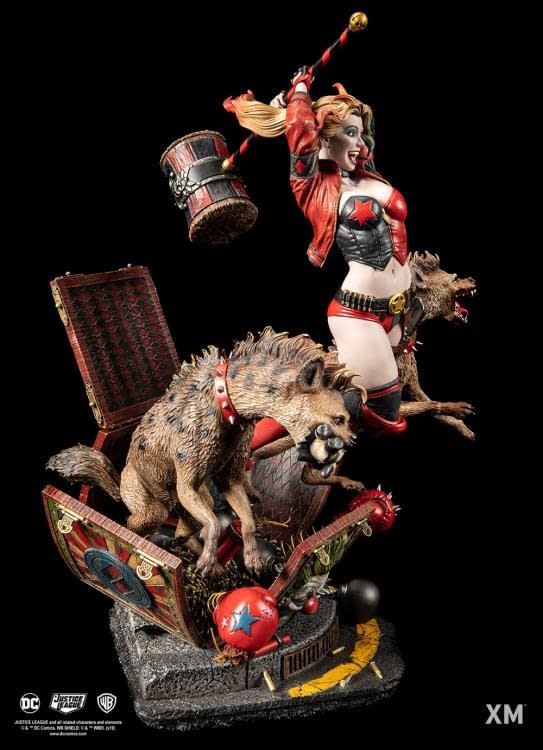 Harley Quinn Statue Coming from XM Studios is Beautifully Mad