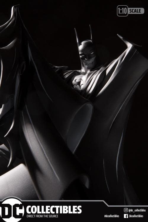 Batman Black and White Statue Series Hit Their 100th Statue