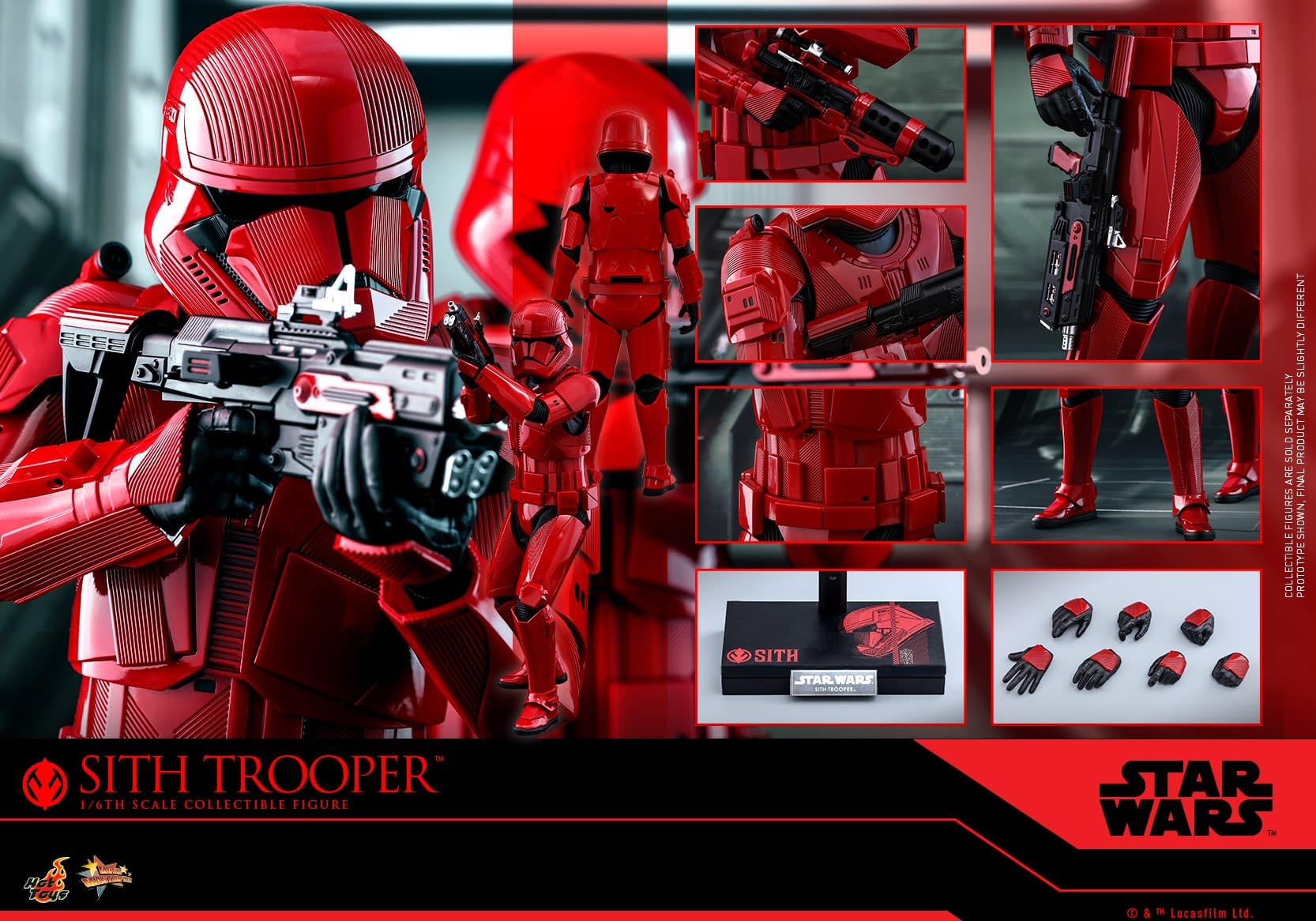 Sith Trooper Helps You Embrace the Darkside with New Hot Toys Figure