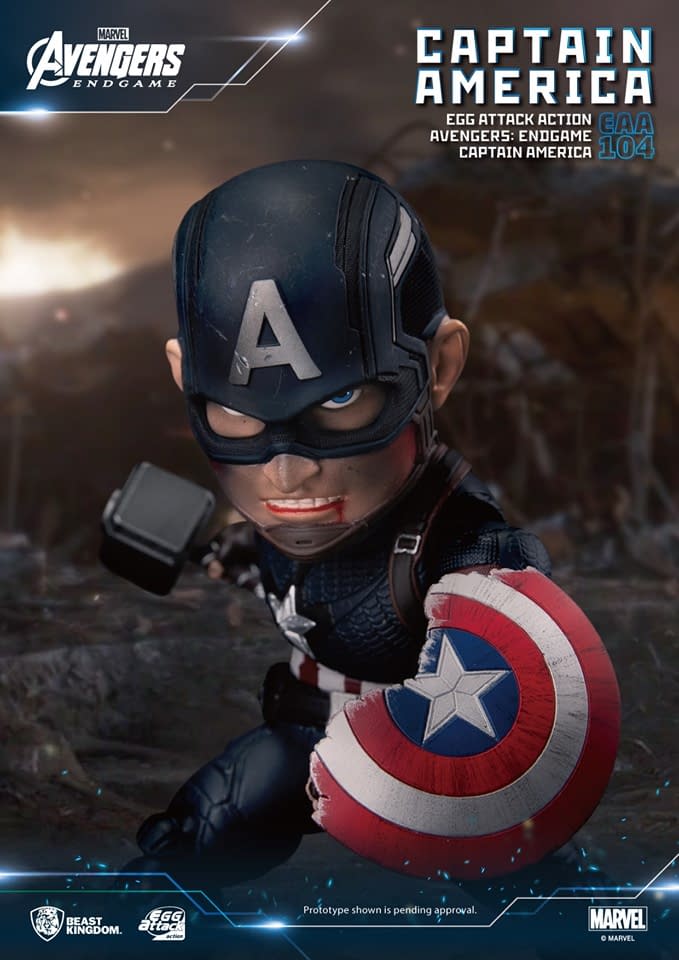 "Avengers: Endgame" Icons Get Egg Action from Beast Kingdom