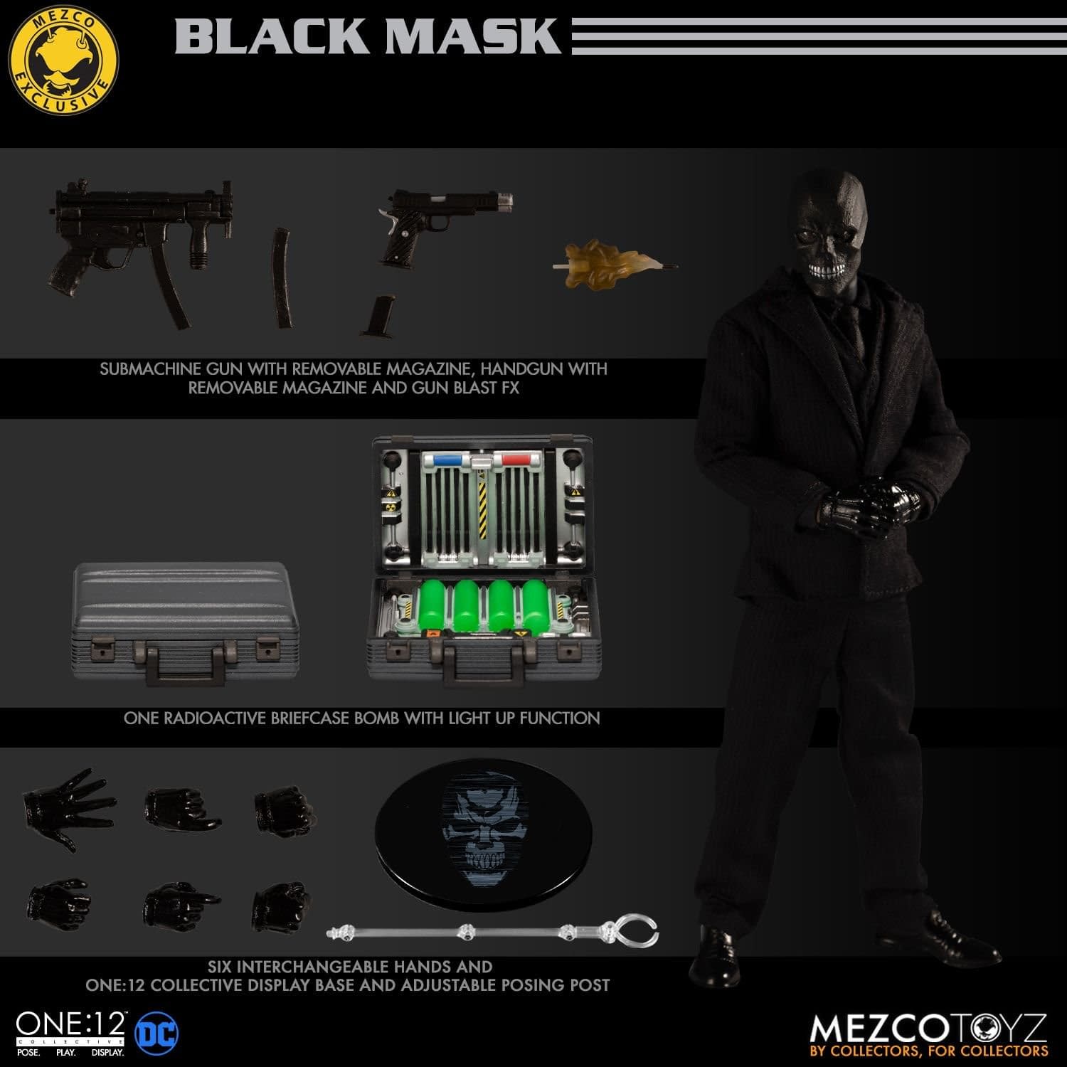 Batman: Sovereign Knight Fights Black Mask in New Mezco Box Set