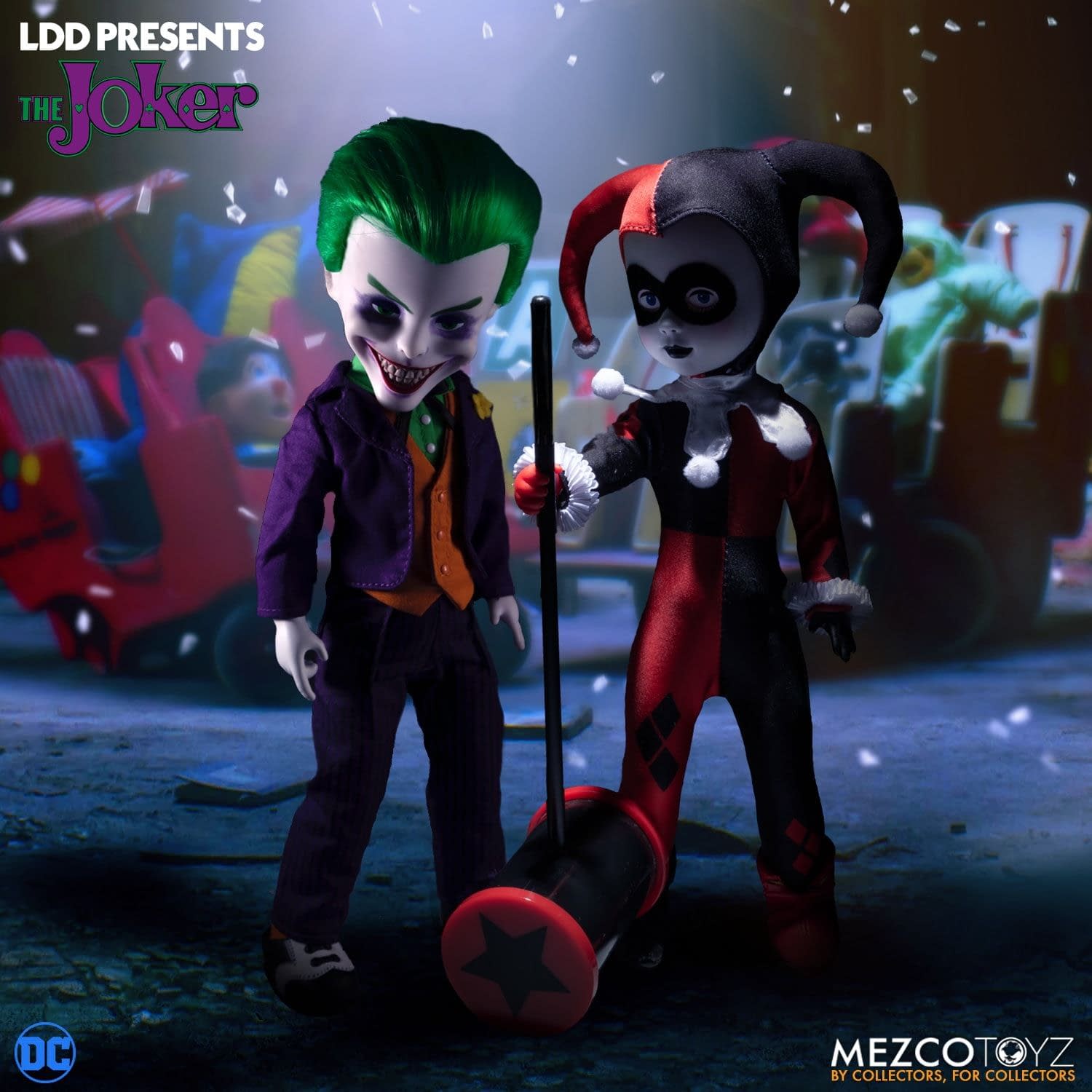 Joker Makes His Arrival in Gotham with New LDD from Mezco