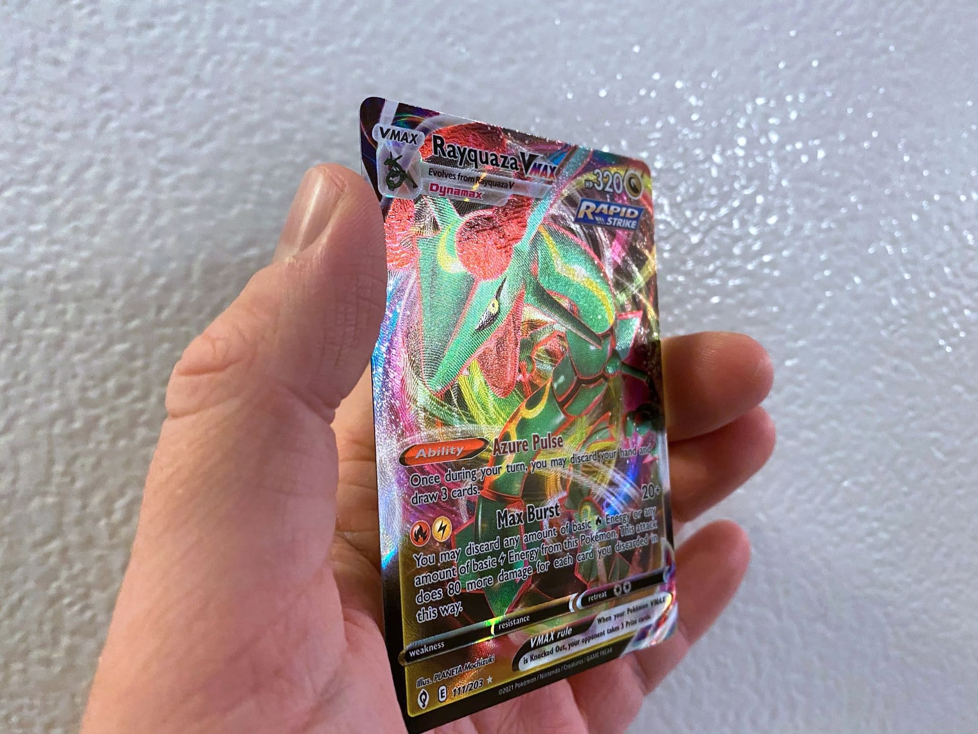 This Card from Obsidian Flames BROKE Rayquaza VMAX. 