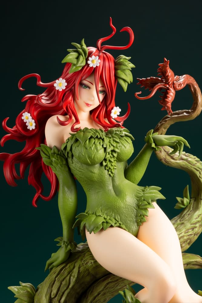 Poison Ivy Brings Bewitching Beauty with New Bishoujo Statue from Kotobukiya