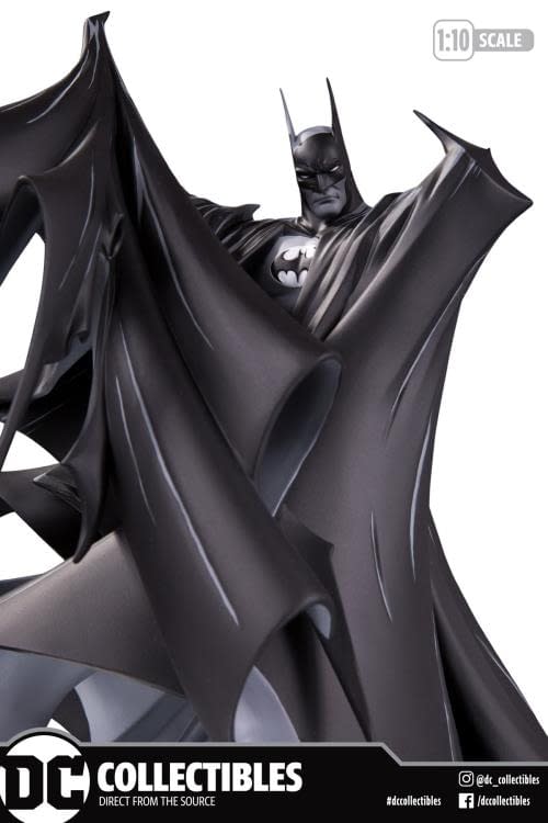 Batman Black and White Statue Series Hit Their 100th Statue