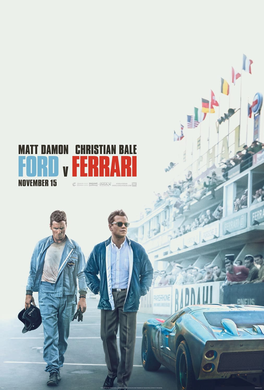 New "Ford v Ferrari" Trailer Teases a Hell of a Race