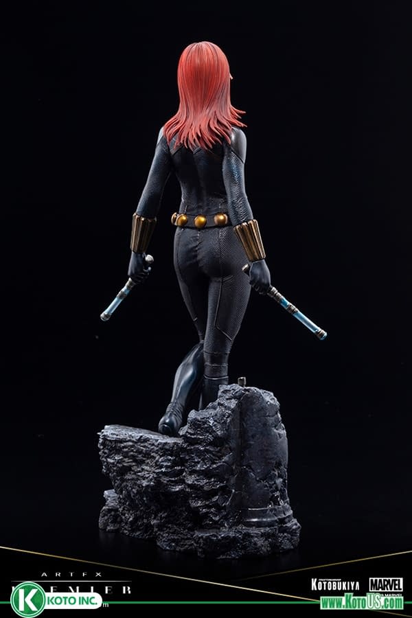 Black Widow's Beauty Shines with Kotobukiya's ArtFx Premier Statue