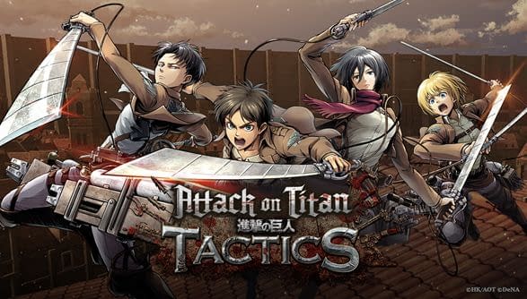 "Attack on Titan Tactics" is Now Available on iOS and Android