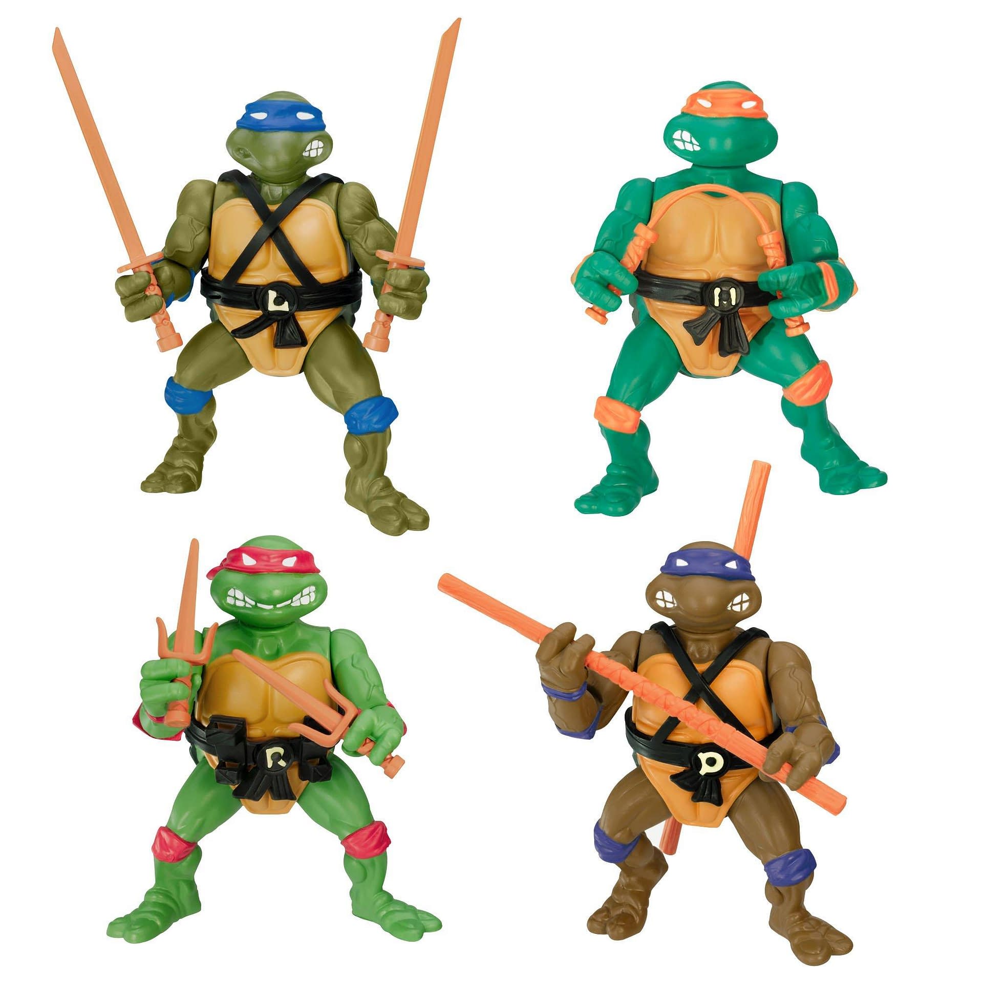 Teenage mutant ninja turtles 1980s 2024 action figures