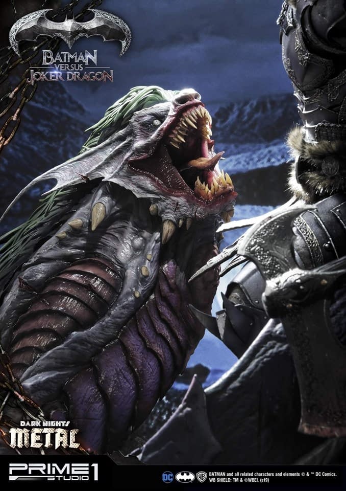 "Dark Nights: Metal" Statue by Prime 1 Studios Showcases a Joker Dragon