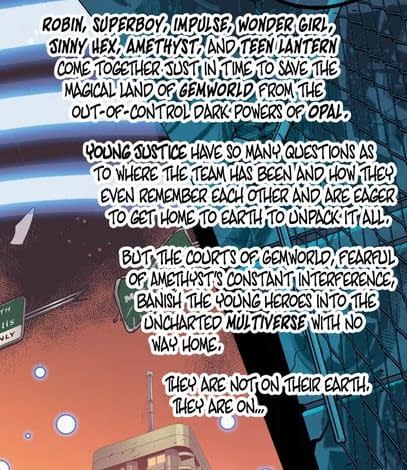 A New Codename for Red Robin in Today's Young Justice #8