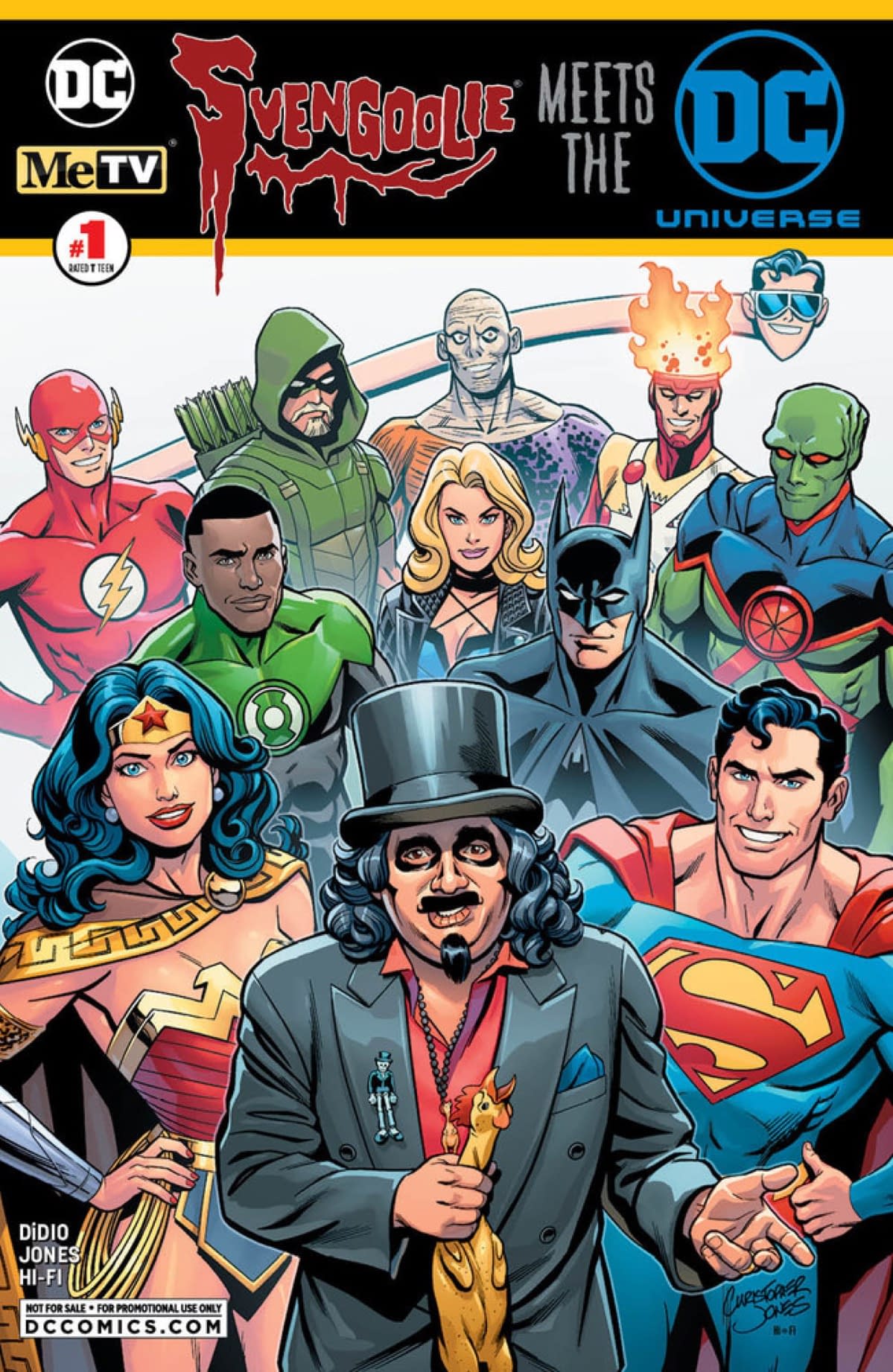 Dan Didio to Write Svengoolie Crossover for DC's October Comics
