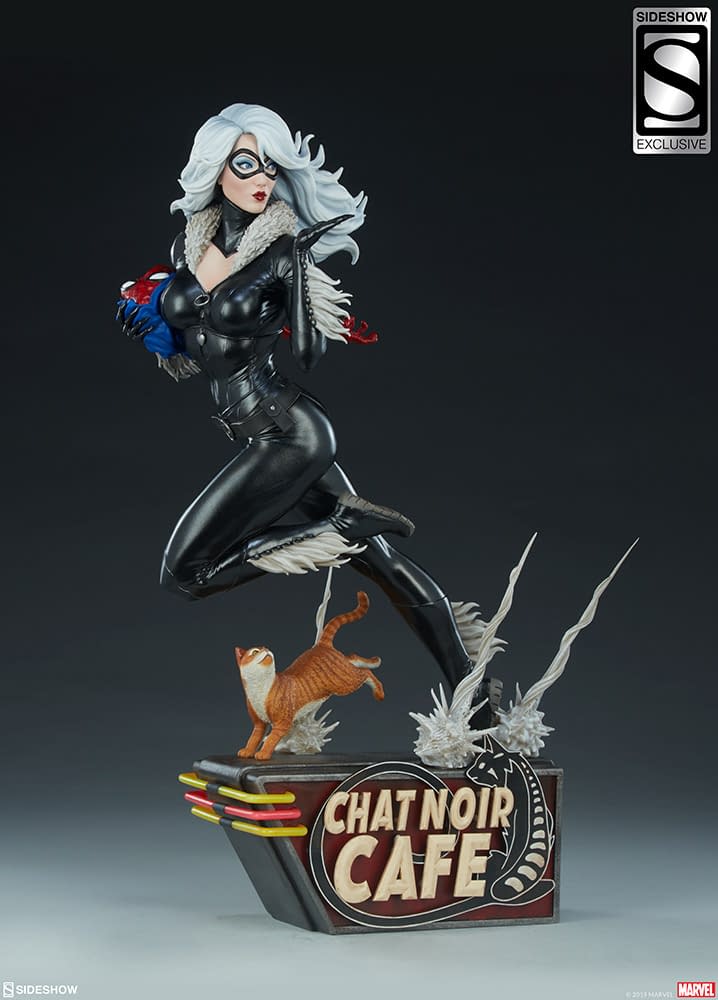 Black Cat Is Stealing Our Hearts with New Sideshow Collectibles Statue