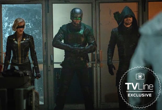 "Arrow" Season 8 Update: Team Arrow 2.0, Oliver's Sense of Humor &#038; "Crisis" Management [PREVIEW IMAGE]