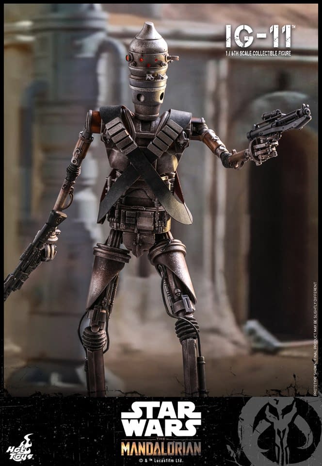 IG-11 Gets His First Star Wars Figure with Hot Toys