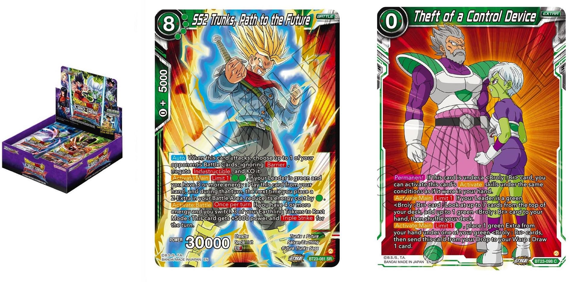 Dragon Ball Super Card Game Digital Version Revealed