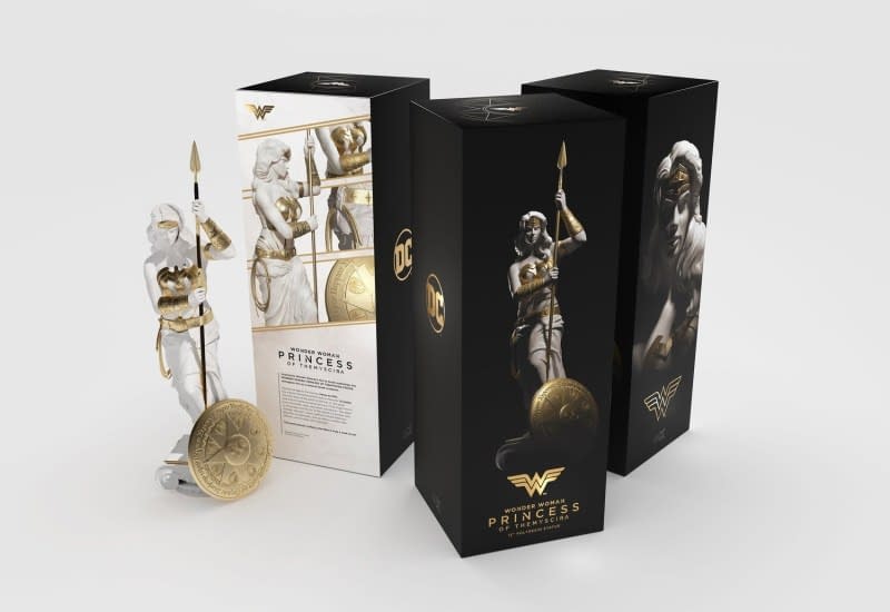 Wonder Woman Goes Classical Greek in New Cryptozoic Statue 
