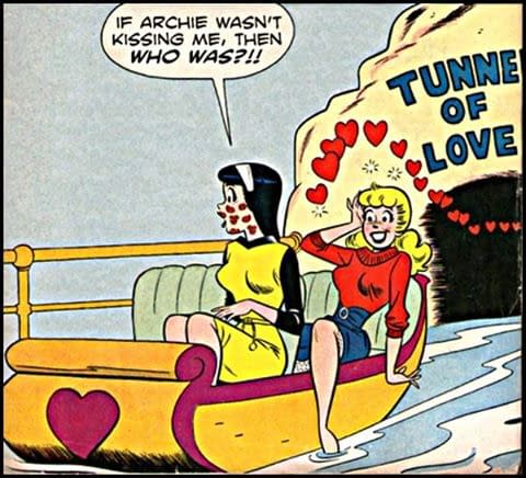 Today, Finally, Betty and Veronica Kiss in the Comics