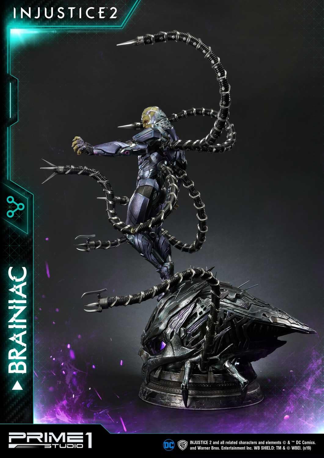 Brainiac Is Here for Superman in the New Prime 1 Studio Statue