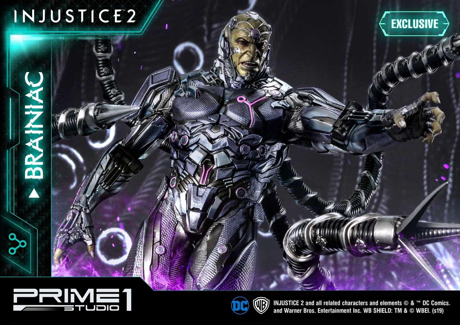 Brainiac Is Here for Superman in the New Prime 1 Studio Statue