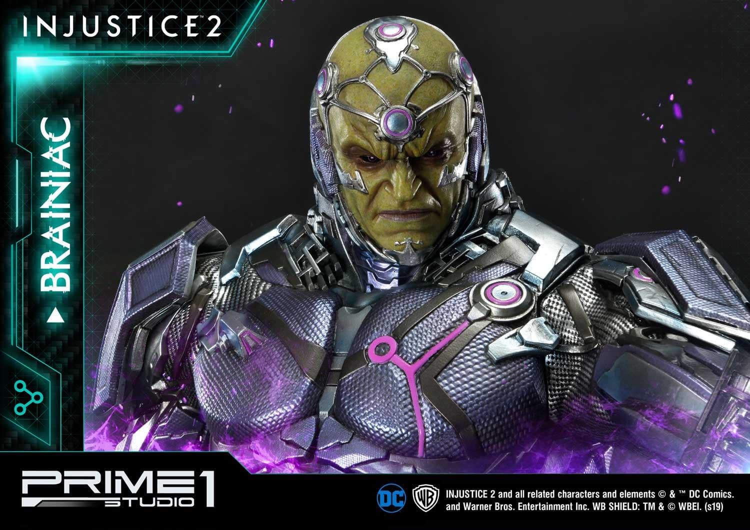 Brainiac Is Here for Superman in the New Prime 1 Studio Statue