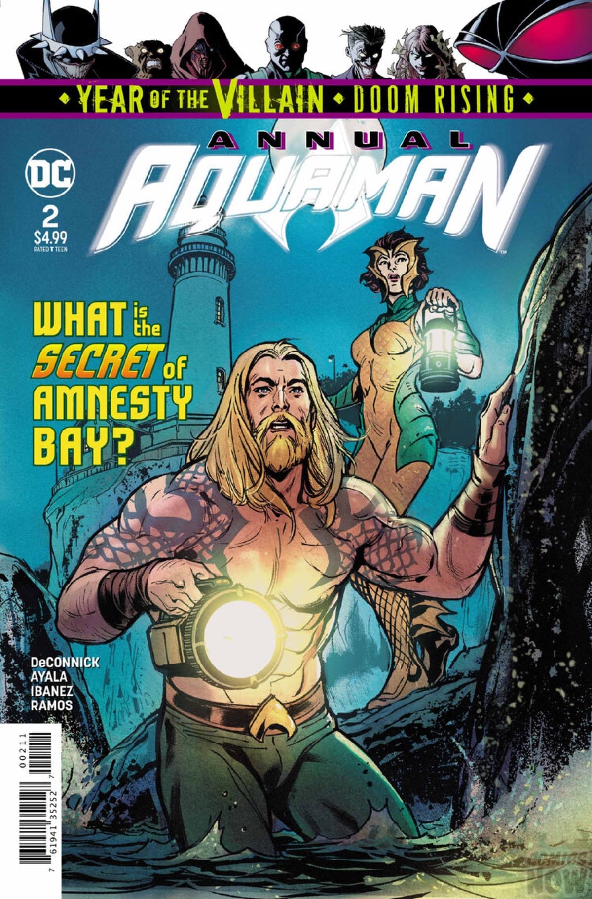 Sea Daddy Shoots Aquaman's Dog in Aquaman Annual #2 [Preview]