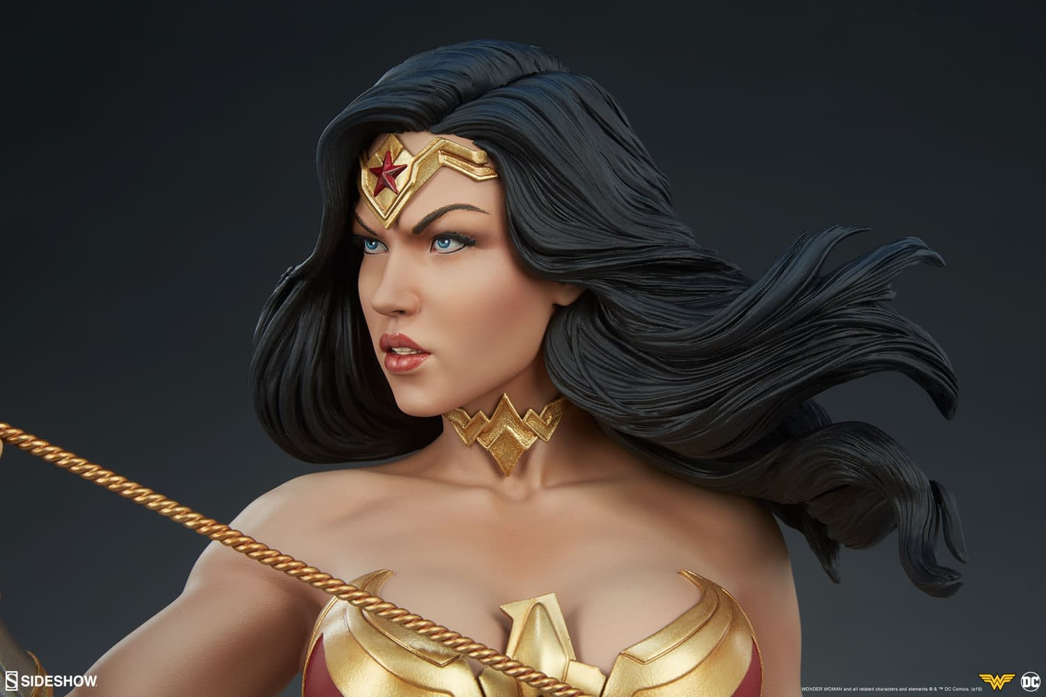 Wonder Woman Stands for Truth in New Sideshow Collectibles Bust