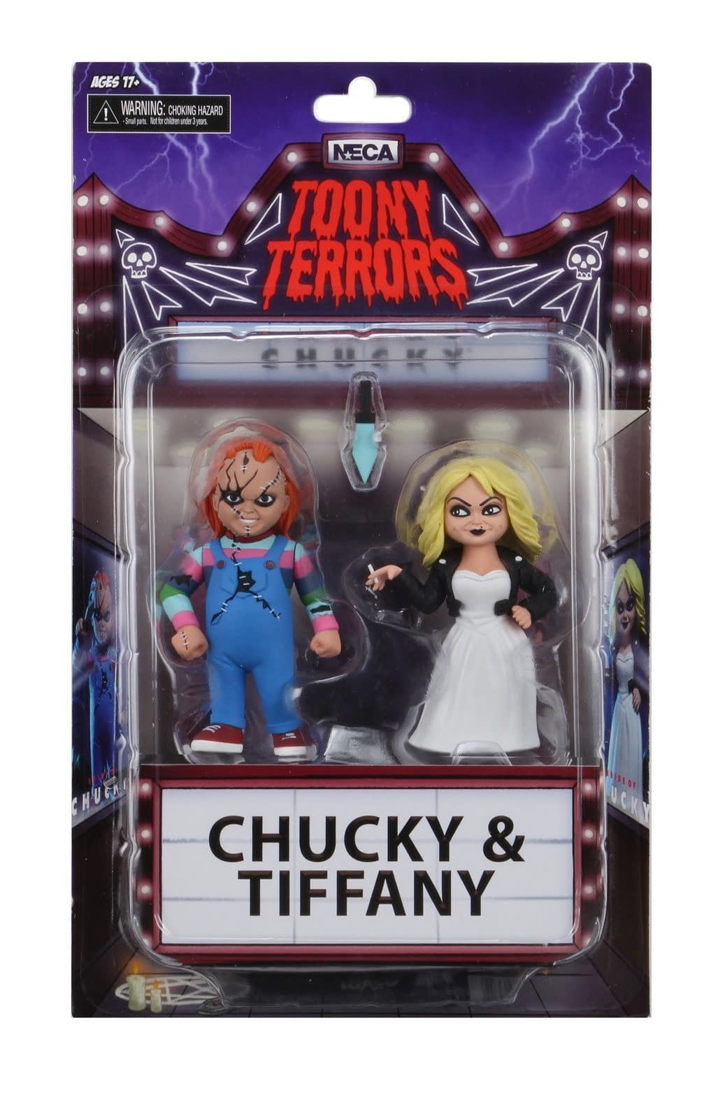 Chucky and Tiffany Tooney Terrors Final Product Revealed from NECA