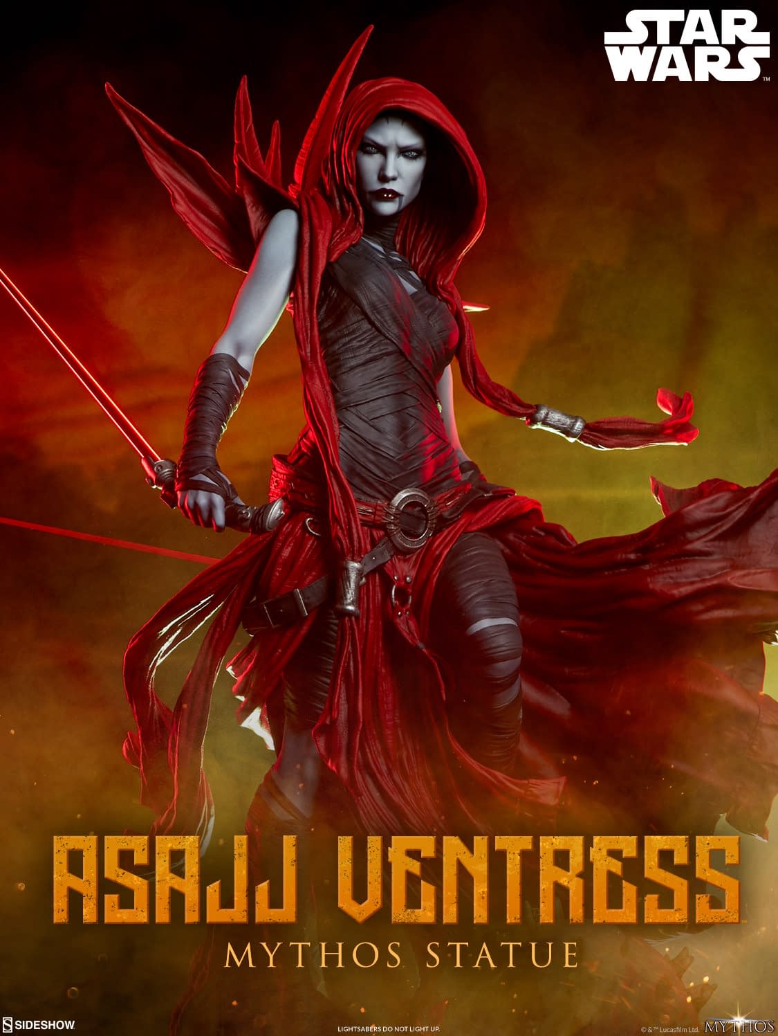 Asajj Ventress Is Back with a New Sideshow Collectibles Statue [First Look]