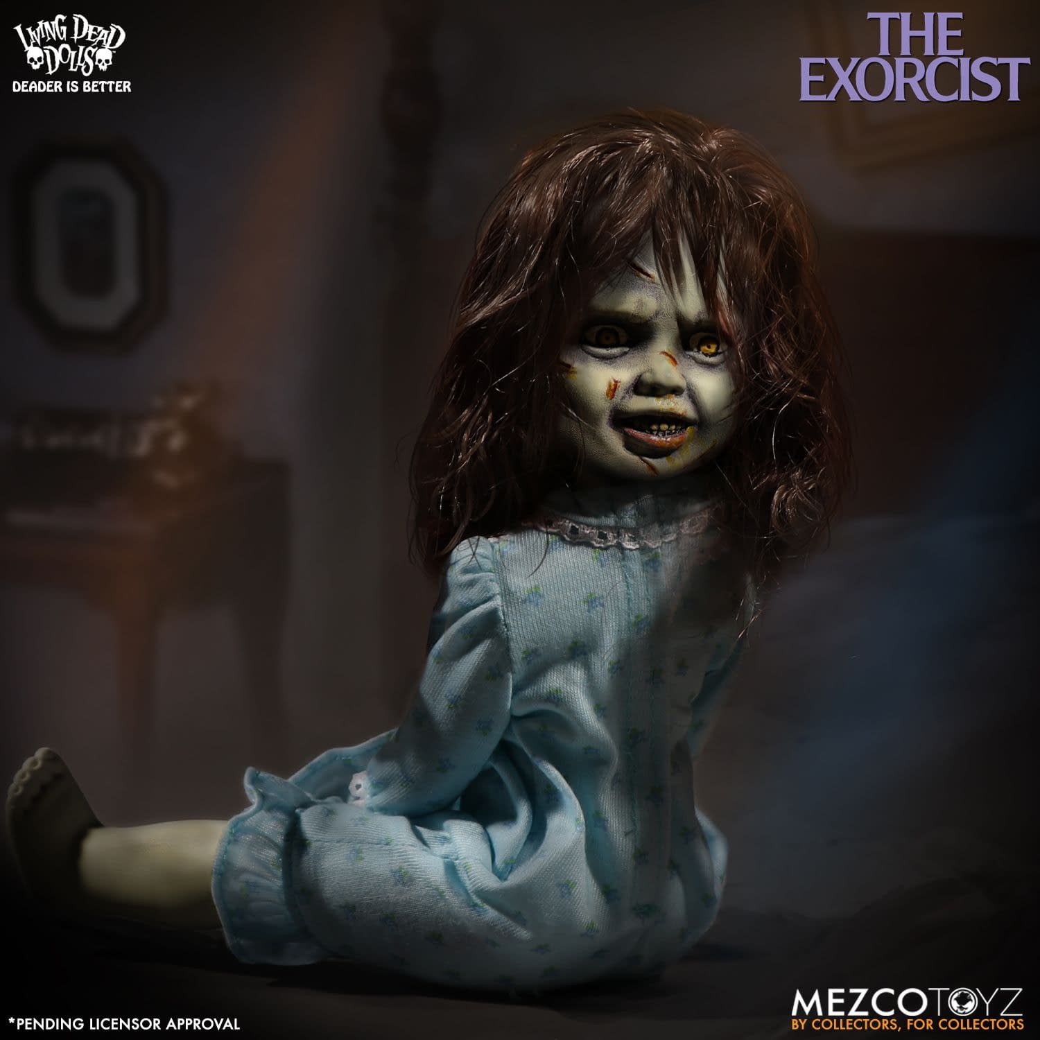 The Exorcist Lives with the New Living Dead Doll from Mezco