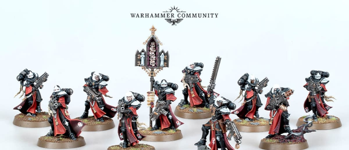 Games Workshop Reveals Sisters of Battle Army Set Contents