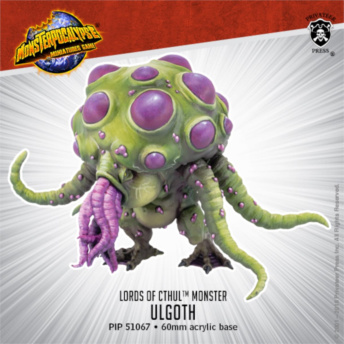 New "Monsterpocalypse" releases: Ulgoth, Apes, and Robots, Oh My!
