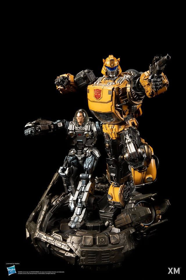 Bumblebee Is Ready for Action in the New XM Studios Statue