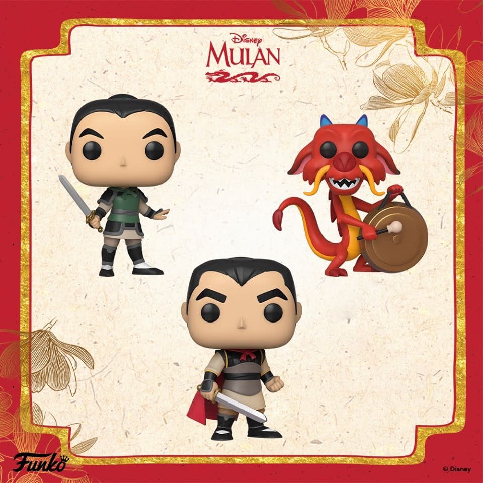 Let's Get down to Business with New Mulan Funko Pop's