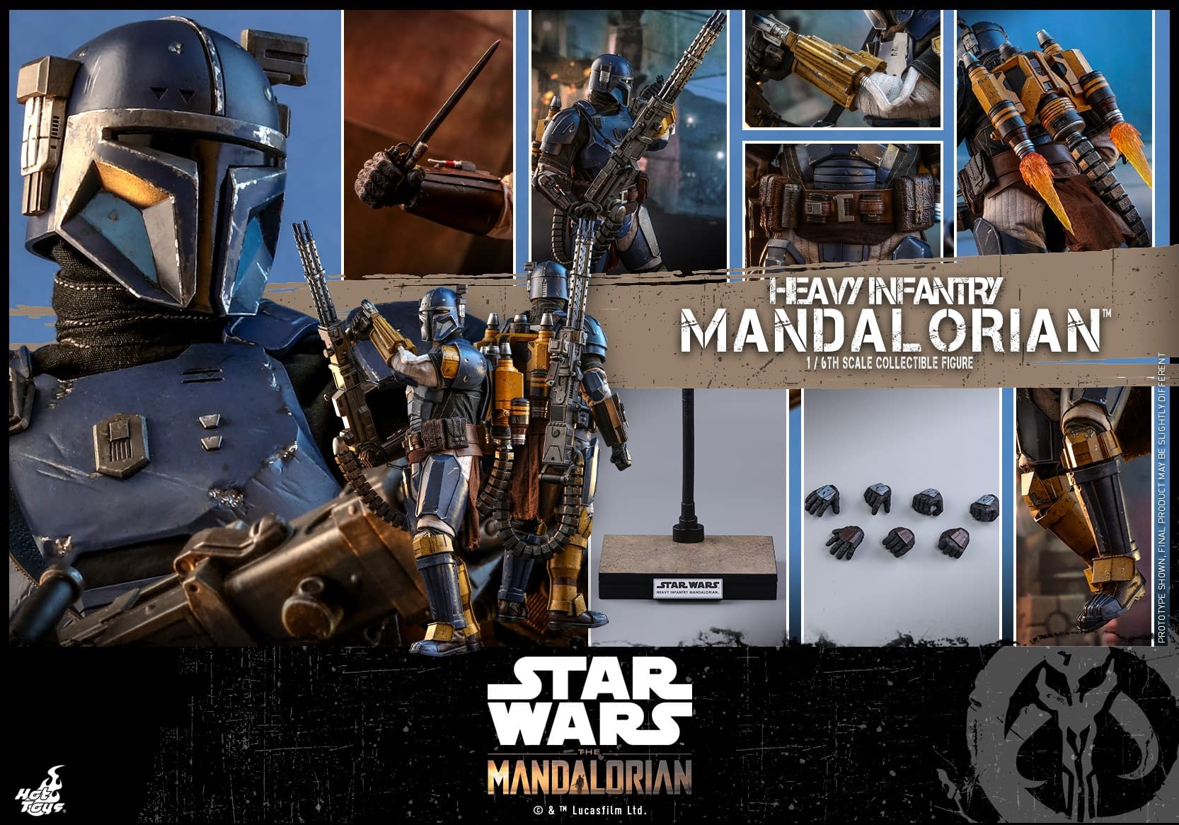 The Mandalorian Gets Heavy with New Hot Toys Figure