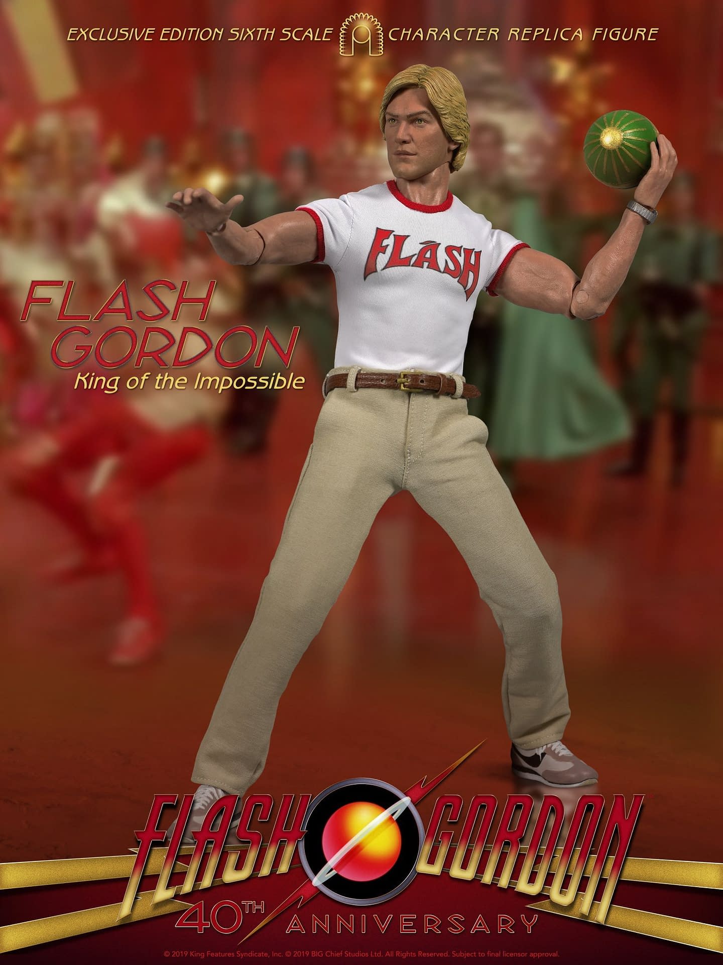 Flash Gordon Getting a 1/6 Scale Figure from BIG Chief Studios