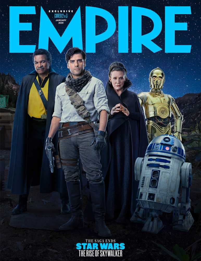 New Empire Covers Show Off the Entire "Star Wars: The Rise of Skywalker" Cast