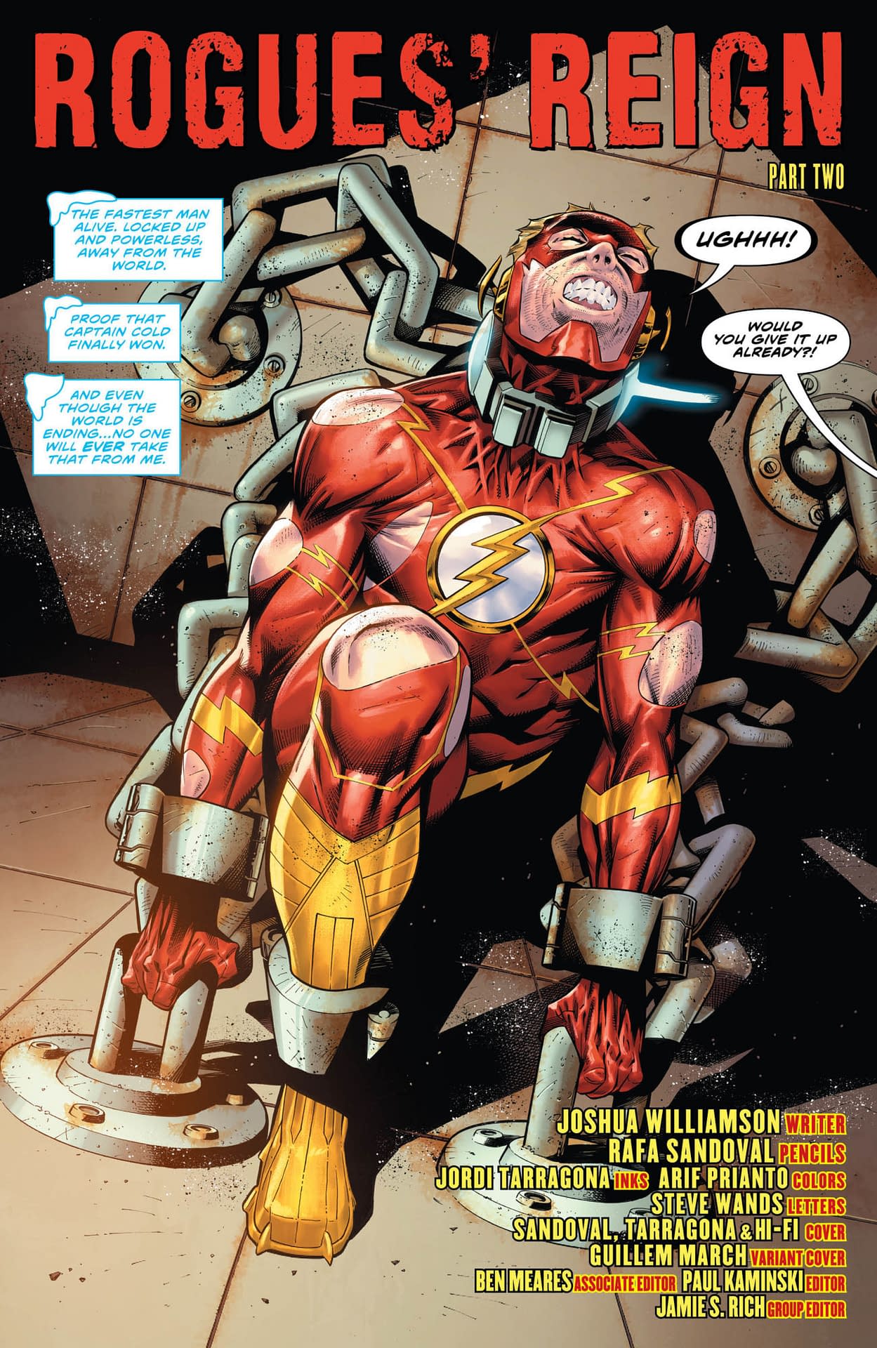 Who Helps Barry Break Out of Prison in The Flash #83 [Preview]