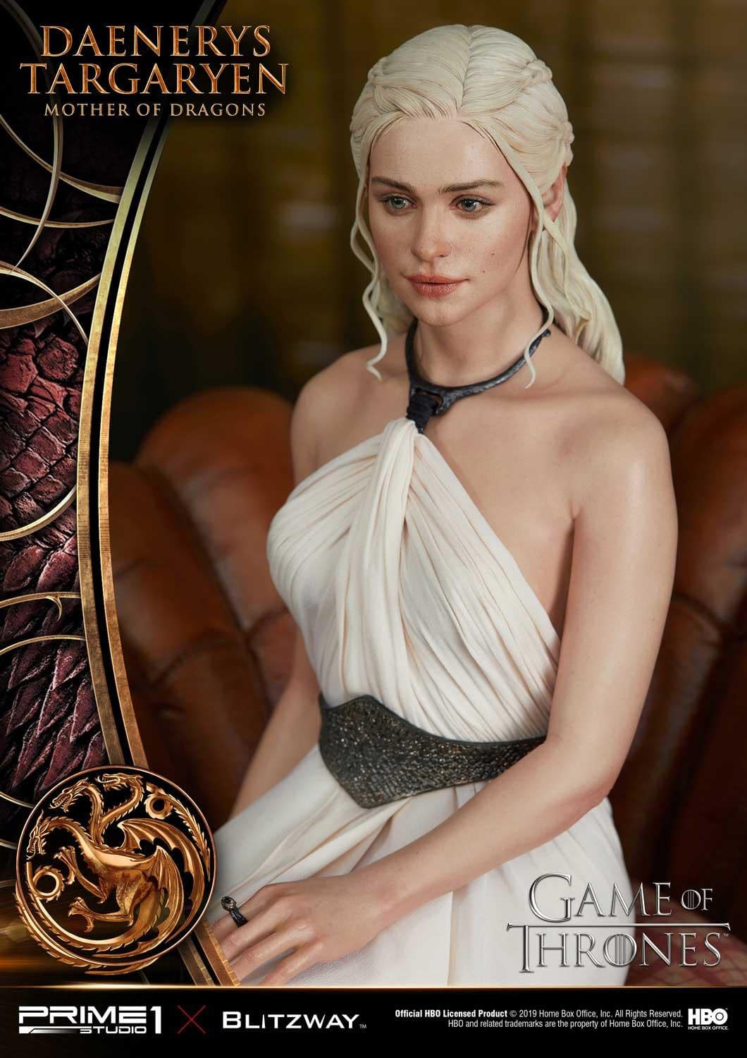 Daenerys Targaryen is the Mother of Dragons in the New Team-Up Statue