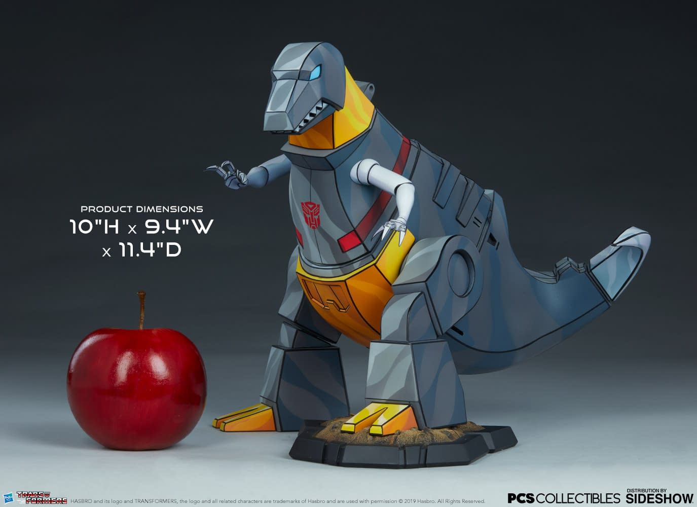 Grimlock Makes Transforming Prehistoric with Sideshow Collectibles