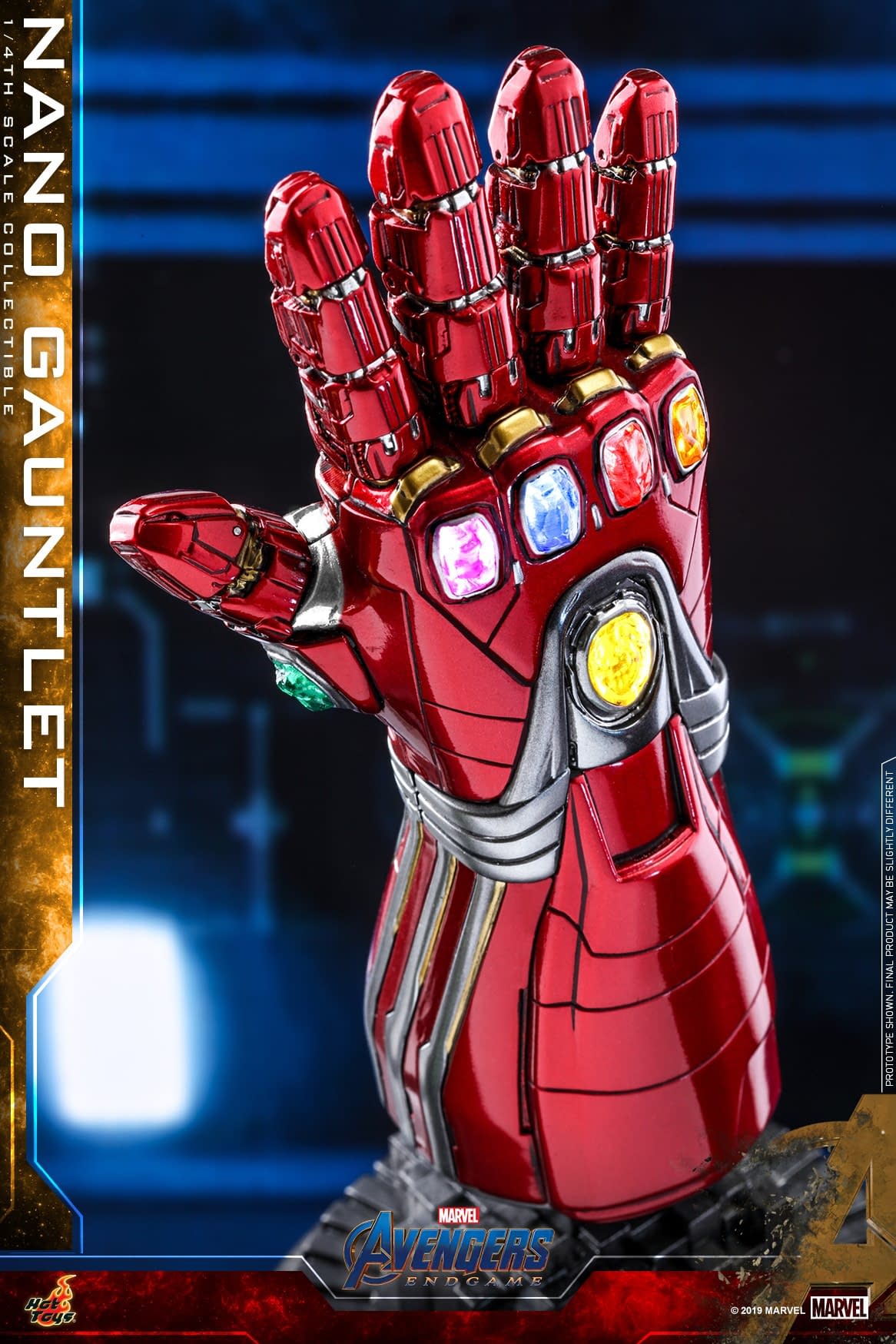 "Avengers: Endgame" Nano Gauntlet Goes Mini with Hot Toys