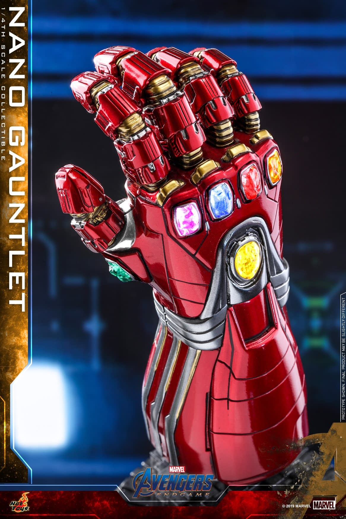 "Avengers: Endgame" Nano Gauntlet Goes Mini with Hot Toys