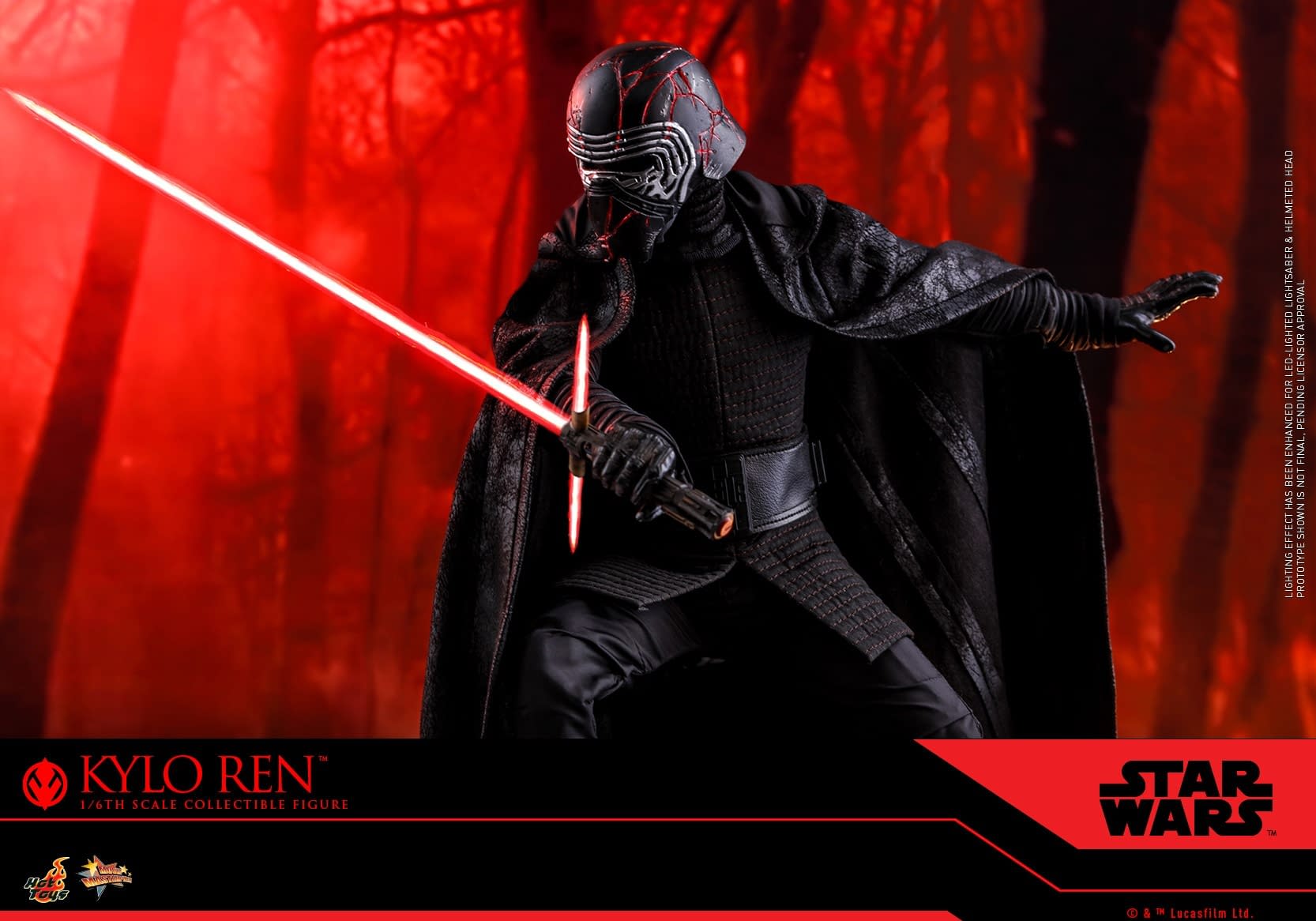 Kylo Ren Prepares for the Rise of Skywalker with Hot Toys